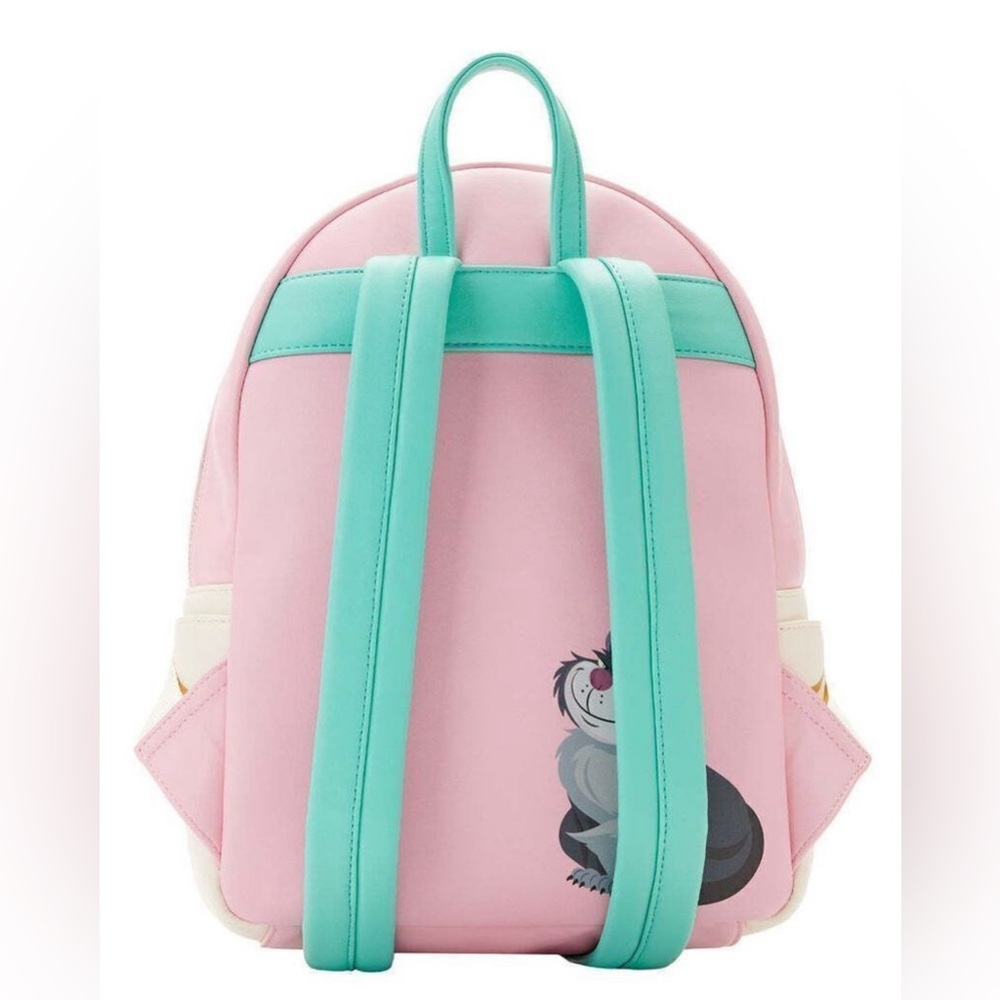 Disney Loungefly Cinderella Pink Gus and Jaq Mice Teacup Mini Backpack NWT - Picture 3 of 6
